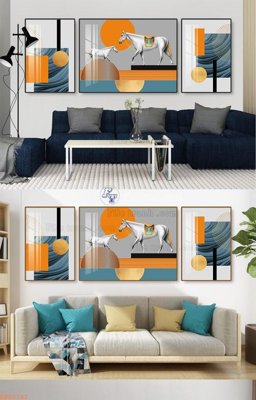 File PSD File tranh hiện đại pha lê gương KF92742 (gốc) cho designer