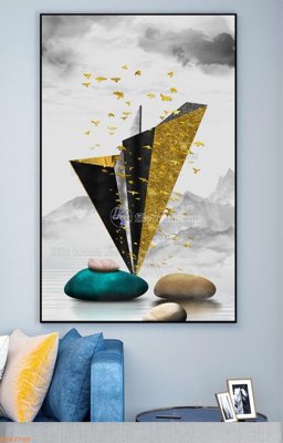 File in ấn chuyên nghiệp File tranh hiện đại pha lê gương KF92786 (file gốc)