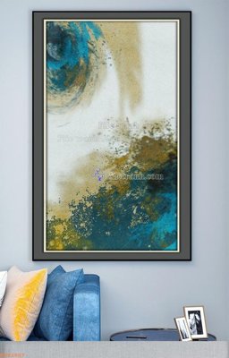 File gốc File tranh hiện đại pha lê gương KF92807 (in lụa) chi tiết cao