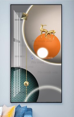 Tải file File tranh hiện đại pha lê gương KF92925 (gốc) làm file in ấn