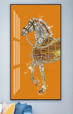 File gốc File tranh hiện đại pha lê gương KF92956 (phong cách) cổ điển