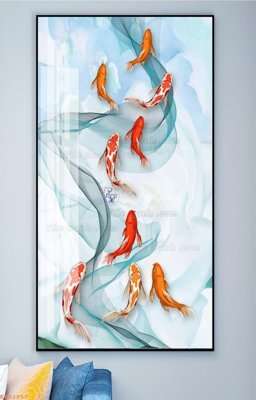 Download file gốc File tranh hiện đại pha lê gương KF92957 (độ nét cao)