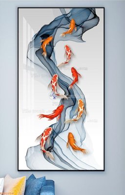 File in trần File tranh hiện đại pha lê gương KF92959 (file gốc) xuyên sáng