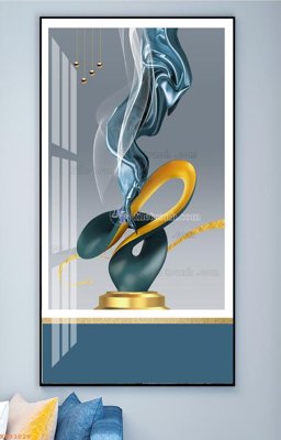 File PSD File tranh hiện đại pha lê gương KF93029 (chất lượng in ấn)