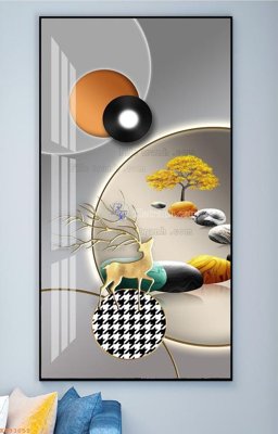 Tệp tin gốc File tranh hiện đại pha lê gương KF93051 (chất lượng) File tranh hiện đại pha lê gương KF93051