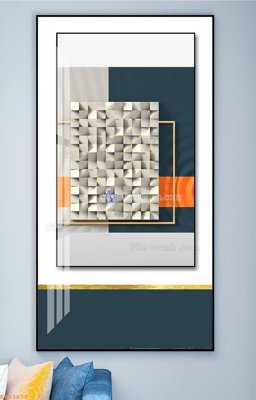 File tranh File tranh hiện đại pha lê gương KF93071 (bản gốc) trang trí văn phòng