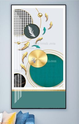 Tải file File tranh hiện đại pha lê gương KF93074 (gốc) làm tranh trang trí