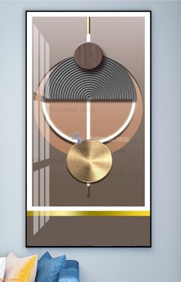 File tranh File tranh hiện đại pha lê gương KF93092 (gốc) phong cách tối giản