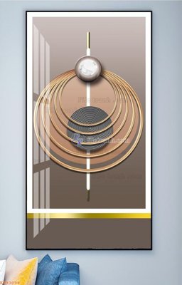 File in lụa File tranh hiện đại pha lê gương KF93094 (chất lượng cao) File tranh hiện đại pha lê gương KF93094