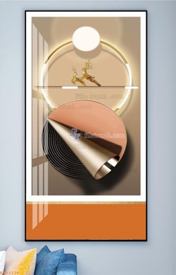 File tranh File tranh hiện đại pha lê gương KF93120 (ảnh gốc) cho in ấn kỹ thuật số