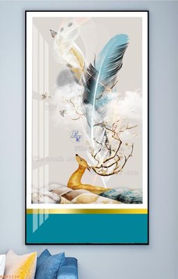 File ảnh File tranh hiện đại pha lê gương KF93128 (gốc) in biển hiệu