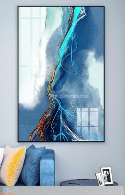 File ảnh File tranh hiện đại pha lê gương KF93148 (gốc) in quảng cáo ngoài trời