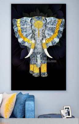 Tải file File tranh hiện đại pha lê gương KF93176 (gốc) chủ đề tâm linh