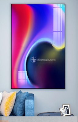 File in trần File tranh hiện đại pha lê gương KF93188 (file gốc) phong thủy