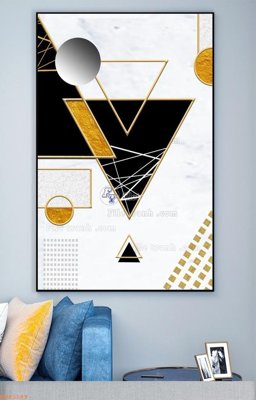 Tải file File tranh hiện đại pha lê gương KF93189 (gốc) làm file quảng cáo