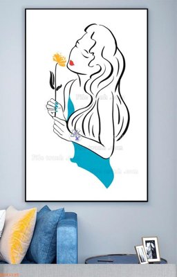 File gốc in ấn File tranh hiện đại pha lê gương KF93195 chuẩn màu CMYK