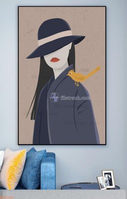 File tranh File tranh hiện đại pha lê gương KF93255 (bản gốc) in lụa 3D