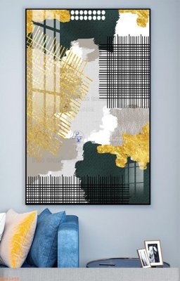 Tải file File tranh hiện đại pha lê gương KF93256 (gốc) chủ đề tôn giáo