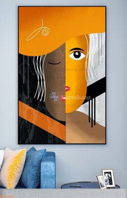 Tải file PSD File tranh hiện đại pha lê gương KF93263 (nguyên layer) để in