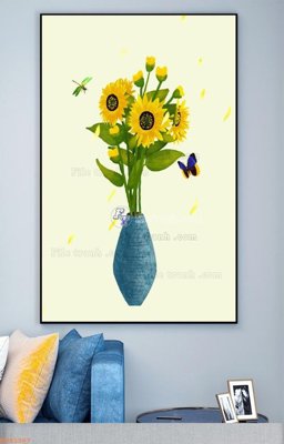 File in trần File tranh hiện đại pha lê gương KF93307 (file gốc) chủ đề vũ trụ