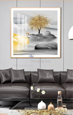 Tải file File tranh hiện đại pha lê gương KF93332 (ảnh gốc) 300dpi File tranh hiện đại pha lê gương KF93332