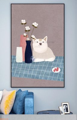 File tranh File tranh hiện đại pha lê gương KF93375 (gốc) in trên kính