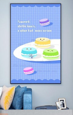 File tranh gốc PSD File tranh hiện đại pha lê gương KF93394 còn nguyên layer