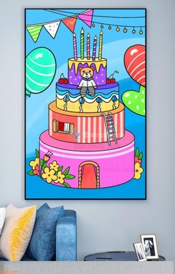 Tải file File tranh hiện đại pha lê gương KF93397 (gốc) in ấn ngay lập tức