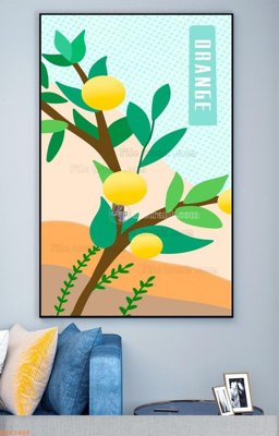 File tranh gốc File tranh hiện đại pha lê gương KF93406 (bản quyền) độc đáo