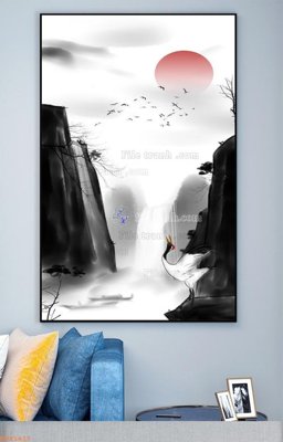 File gốc File tranh hiện đại pha lê gương KF93413 (thiết kế) cho in ấn