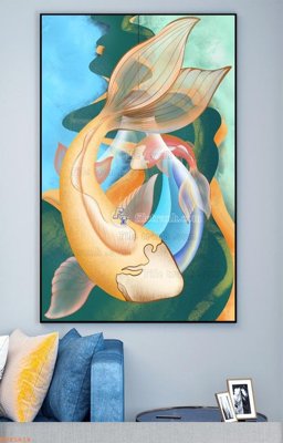 Tải file File tranh hiện đại pha lê gương KF93414 (ảnh gốc) in tranh kính