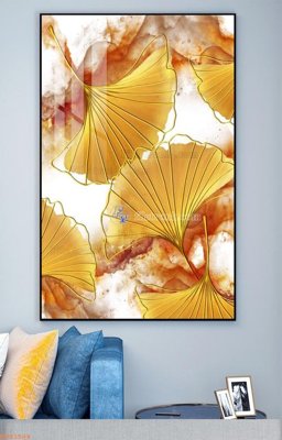 Tải file File tranh hiện đại pha lê gương KF93504 (gốc) chủ đề tâm linh