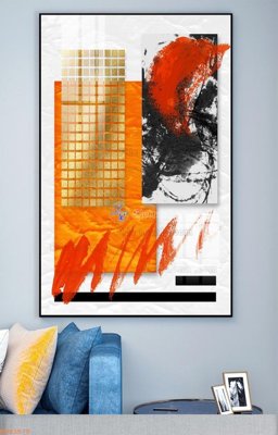 Tải file File tranh hiện đại pha lê gương KF93570 (gốc) làm file in ấn