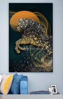 File gốc File tranh hiện đại pha lê gương KF93595 (ảnh chi tiết) để in ấn