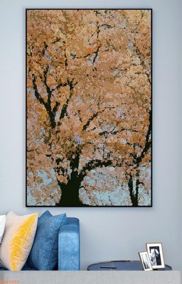 Chi tiết file tranh tráng gương File tranh hiện đại pha lê gương KF93650 (ảnh gốc)