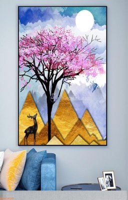 Tải file gốc File tranh hiện đại pha lê gương KF93690 (in tráng gương) 5DFile gốc File tranh hiện đại pha lê gương KF93690 (in ấn) phiên bản premium