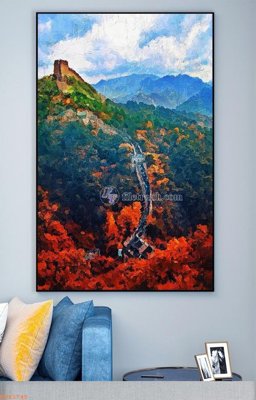 Tải file gốc File tranh hiện đại pha lê gương KF93745 (để in lụa)