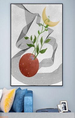 File in trần File tranh hiện đại pha lê gương KF93773 (bản gốc 3D) sống động