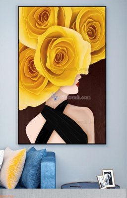 Tải file gốc File tranh hiện đại pha lê gương KF93785 (in khổ lớn) không mờ