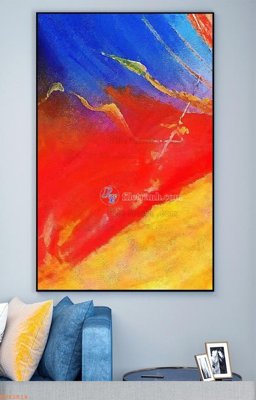 File tranh File tranh hiện đại pha lê gương KF93814 (bản gốc) treo tường