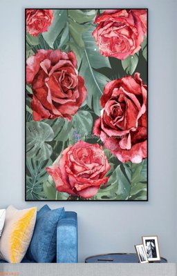 File tranh quảng cáo File tranh hiện đại pha lê gương KF93822 (download file gốc)