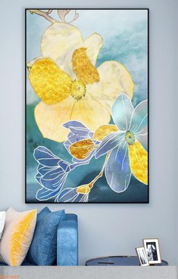 File gốc File tranh hiện đại pha lê gương KF93869 (in tráng gương) nghệ thuật