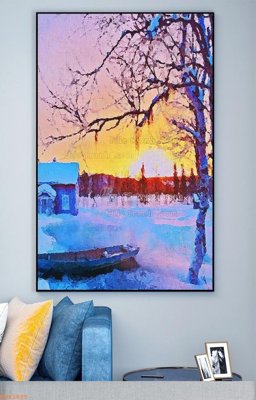 Tải file File tranh hiện đại pha lê gương KF93895 (gốc) in ấn chất lượng