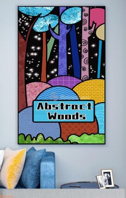 Tải file File tranh hiện đại pha lê gương KF93971 (gốc) in ấn chất lượng