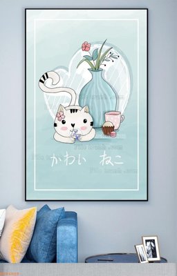 File gốc in ấn File tranh hiện đại pha lê gương KF94058 chất lượng vượt trội