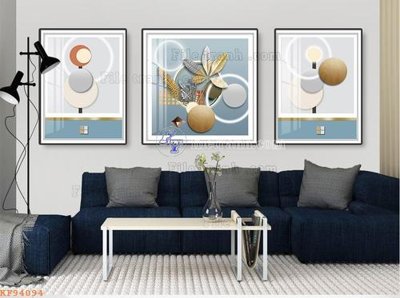 File PSD File tranh hiện đại pha lê gương KF94094 (bản gốc) độ phân giải cao