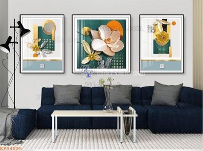 Tải về file gốc File tranh hiện đại pha lê gương KF94095 (chuẩn in ấn)