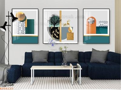 Download file gốc File tranh hiện đại pha lê gương KF94133 (độ nét cao)