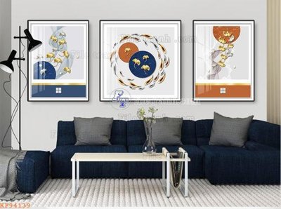 File PSD File tranh hiện đại pha lê gương KF94139 (bản gốc) dễ dàng edit