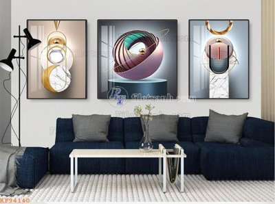 Mua file gốc File tranh hiện đại pha lê gương KF94140 (PSD) tại Filetranh.com